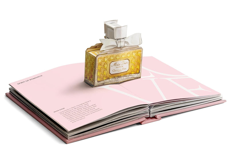 עמוד פופ-אפ תלת-ממדי מתוך הספר - תיק Lady Dior