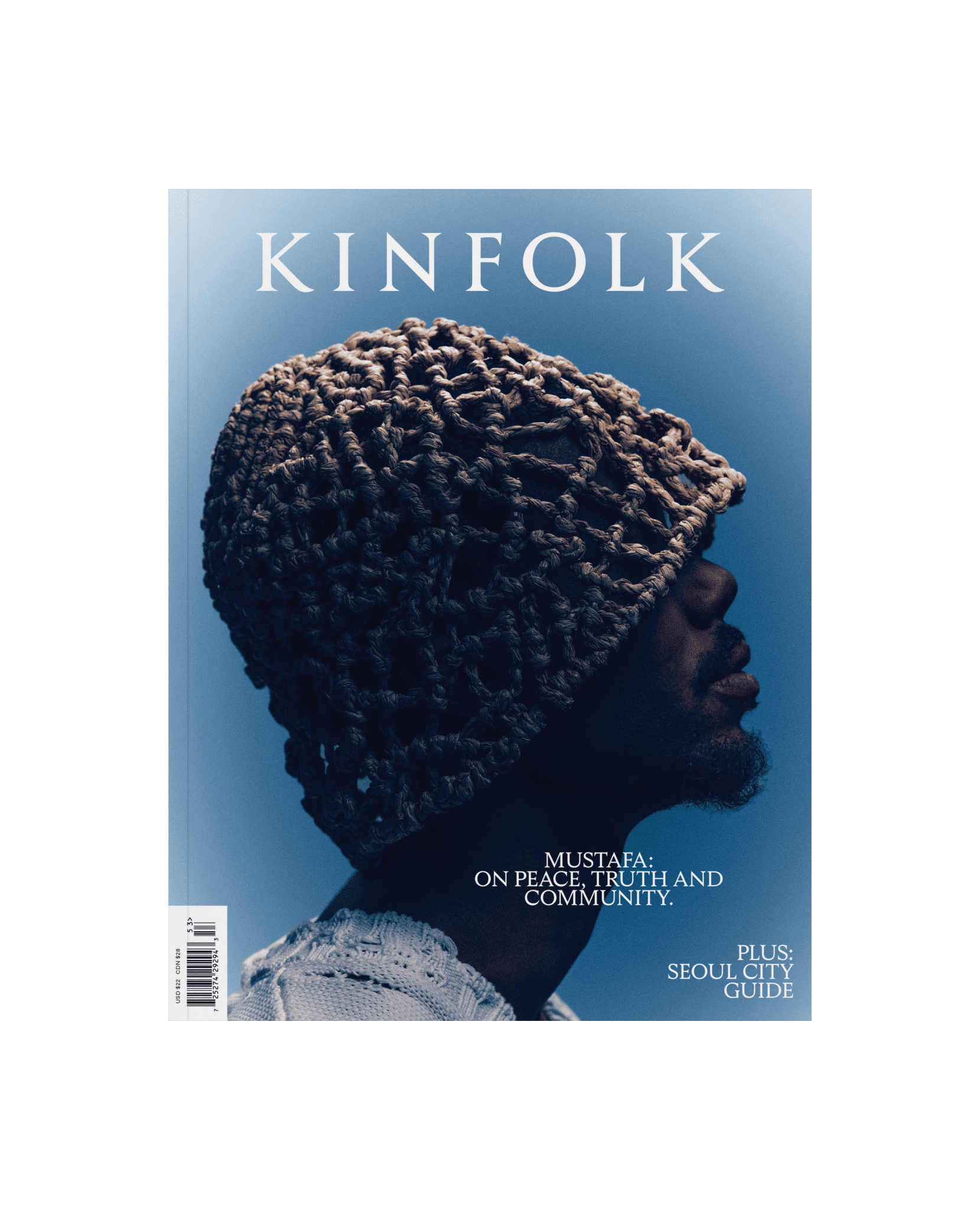 מגזין Kinfolk גיליון 53 - כתבה עם הזמר מוסטפא ומדריך עיר לסיאול