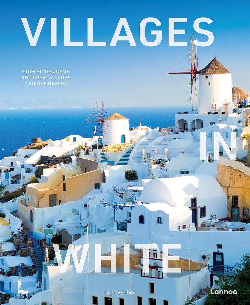 ספר טיול Villages in White - עטיפה קדמית עם כפר לבן