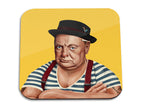 Hipstory | Winston Churchill Wooden Coaster