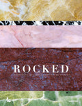 ספר אדריכלות Rocked - עטיפה קדמית עם פסי שיש צבעוניים